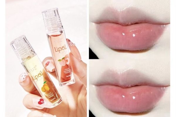 TUZ Natural fruit oil-gloss for moisturizing and nourishing lips, grapes